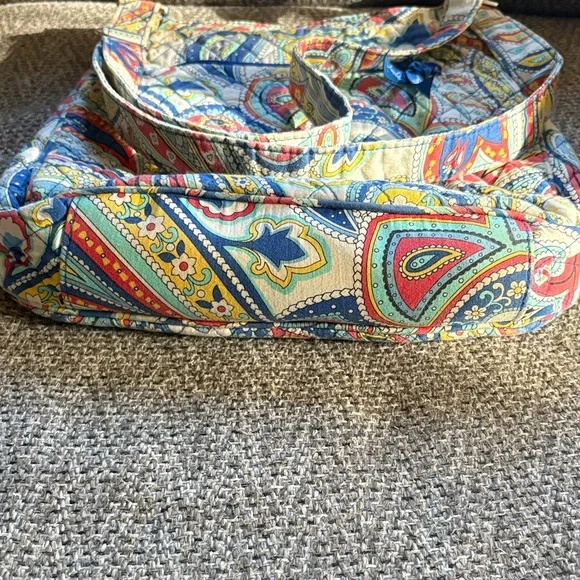 Vera Bradley Colorful Quilted Shoulder Bag - Picture 6 of 7